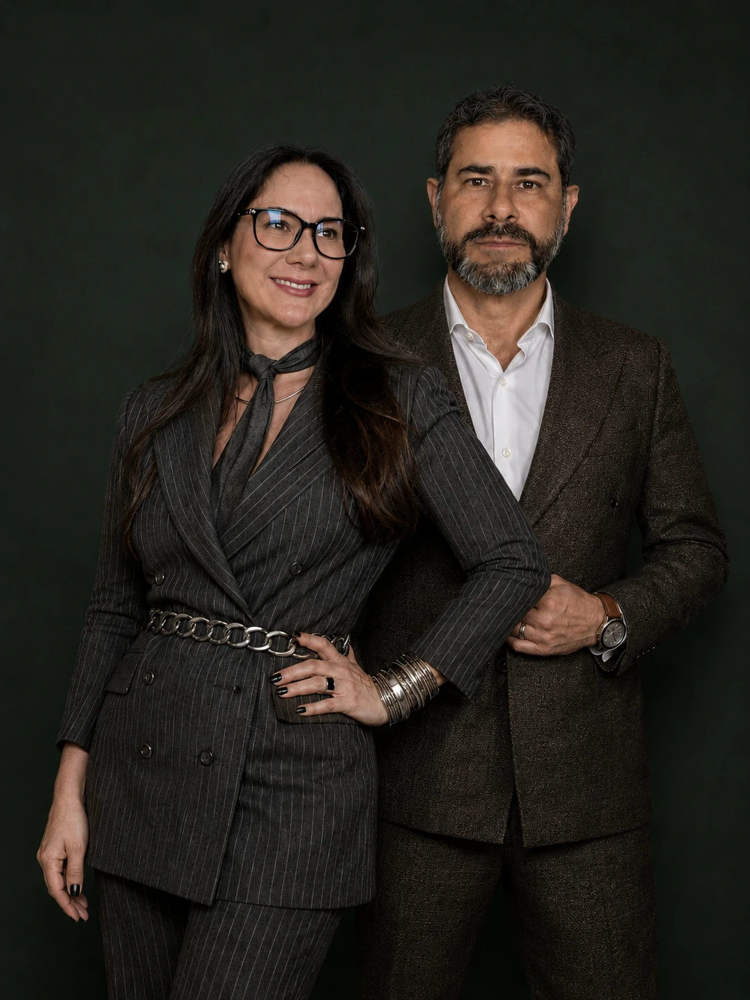 Audrey Souza e Olívia Franco — fundadores do Instituto Franco e Souza